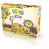 Meli Minis Wild 2in1 kūrybinis kaladėlių rinkinys su 500 elementų, vaikams nuo 3 metų, egzotiškų gyvūnų, spalvotas