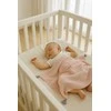My Sweet Baby Vaikiška muslino antklodė su kutais – pastelinis rožinis