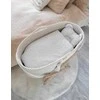 My Sweet Baby Pintas kūdikio lopšys su čiužinuku, medvilninis, kreminis