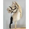 Super Hobby Horse Pavadėlis hobby horse su juodu kordu