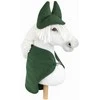 Super Hobby Horse Hobby Horse rinkinys: žalia vilnonė antklodė ir ausinukai