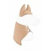 Super Hobby Horse Komplektas Hobby Horse A4–A5 su vilnos gūniu ir ausinėmis smėlio spalvos