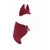 Super Hobby Horse hobby horse bordo spalvos pledas ir ausinukai
