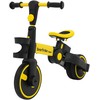 Happy Bike 3in1 geltonas triratukas vaikams