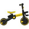 Happy Bike 3in1 geltonas triratukas vaikams