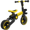 Happy Bike 3in1 geltonas triratukas vaikams