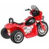 Ramiz Raudonas vaikų elektrinis motociklas Chopper