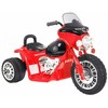 Ramiz Raudonas vaikų elektrinis motociklas Chopper