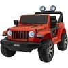 Vaikiškas elektrinis Jeep Wrangler Rubicon 12V su LED šviesomis ir muzika