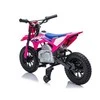 Vaikiškas elektrinis motociklas Honda CFR450R, reguliuojama greitis, nuo 3 metų, juodas