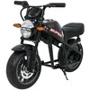 Vaikiškas elektrinis motociklas su 300W varikliu, LED žibintais, Bluetooth, nuo 3 metų, juodas