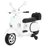 Ramiz Elektrinis motoroleris vaikams Vespa, Baltas