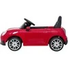 Vaikiškas Mini Cooper elektromobilis su 2 greičiais, saugos mygtuku, nuo 3 metų, juodas