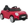 Vaikiškas Mini Cooper elektromobilis su 2 greičiais, saugos mygtuku, nuo 3 metų, juodas