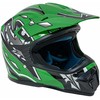 Ramiz Žalias Enduro motociklininko šalmas L