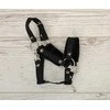 Super Hobby Horse Reguliuojamas kantaras hobi arkliukui A3 – juodas su kailiuku