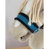 Super Hobby Horse Reguliuojamas kantaras hobi arkliukui A3 turkio spalvos su juoda pūkuote