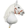 Super Hobby Horse Reguliuojamas kantaras hobi arkliukui A3 – rusvas