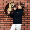 Skippi Didelis žaislinis jojamas arklys su pavadžiais, vaikams nuo 3 metų, skatina judrią veiklą