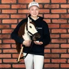 Skippi Didelis žaislinis jojamas arklys su pavadžiais, vaikams nuo 3 metų, rankų darbo, juodas