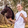 Skippi Rinkinys aktyviam žirgo žaidimui su pavadžiu, vaikams nuo 3 metų