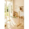 Super Hobby Horse Šuolių kliūtis hobby horse su žalia skersine 120 cm