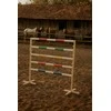 Super Hobby Horse Šokinėjimo kliūtis hobby horse su raudona ir mėlyna kartimi