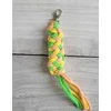 Super Hobby Horse Pavadėlis hobi arkliukui, dvigubas, šviesiai žalias/geltonas/persikinis