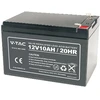 V-TAC 12V 10Ah gelio akumuliatorius, 5 metai garantija