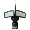 18W LED juodas prožektorius su judesio davikliu V-TAC (SMD LED), WIFI, kamera, 6000K