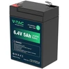 V-TAC LiFePO4 ličio akumuliatorius 6.4V 5AH