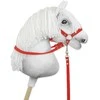 Super Hobby Horse Hobio žirgo kamanos kantarui – raudonos
