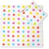 Patalynės komplektas kūdikių vežimėliui Bright Dots – jaukumui ir saldžiam miegui mažyliui.