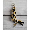 Super Hobby Horse Pavadėlis hobi arkliukui, dvigubas, garstyčių/pilkas/juodas
