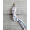 Super Hobby Horse Pavadėlis hobi arkliukui, dvigubas, mėlynas/šviesiai rožinis/baltas