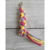 Super Hobby Horse Pavadėlis hobi arkliukui, tamsiai rožinis/violetinis/geltonas