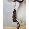 Super Hobby Horse Pavadėlis hobi arkliukui iš dvigubos virvės – juoda/ruda