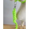 Super Hobby Horse Pavadėlis hobi arkliukui, neoninės žalios spalvos