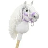 Hobby Horse lazdelinis arkliukas Super Premium baltas A5