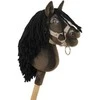 Hobby Horse lazdelinis arkliukas Premium tamsaus bėro atspalvio A5