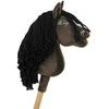 Hobby Horse lazdelinis arkliukas Premium tamsaus bėro atspalvio A5