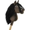 Hobby Horse lazdelinis arkliukas Premium tamsaus bėro atspalvio A5