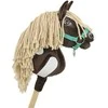 Super Hobby Horse Hobby Horse lazdelinis arkliukas Super Premium western IV tamsiai rudas A4