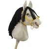 Super Hobby Horse Medinis žirgas su kotu šviesiai rudas Premium