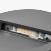 Apvalus LED įleidžiamas sieninis šviestuvas Loya