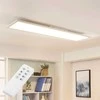 „Arcchio Lysander“ LED skydelis, CCT 119cm 36W, baltas