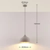 Betoninis pakabinamas šviestuvas Morton, Ø 29 cm