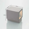 Cataleya LED lauko sieninis šviestuvas, betoninis, 12x16 cm