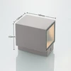 Cataleya LED lauko sieninis šviestuvas, betoninis, 12x16 cm