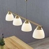 Cersei LED pakabinamas šviestuvas iš matinio žalvario
